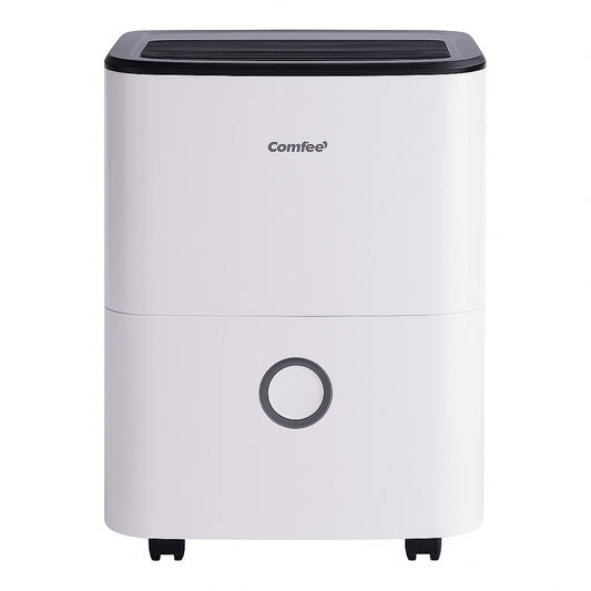 Comfee MDDF-20DEN7 20L/Day Dehumidifier for 40m² Rooms, Smart Humidity Control