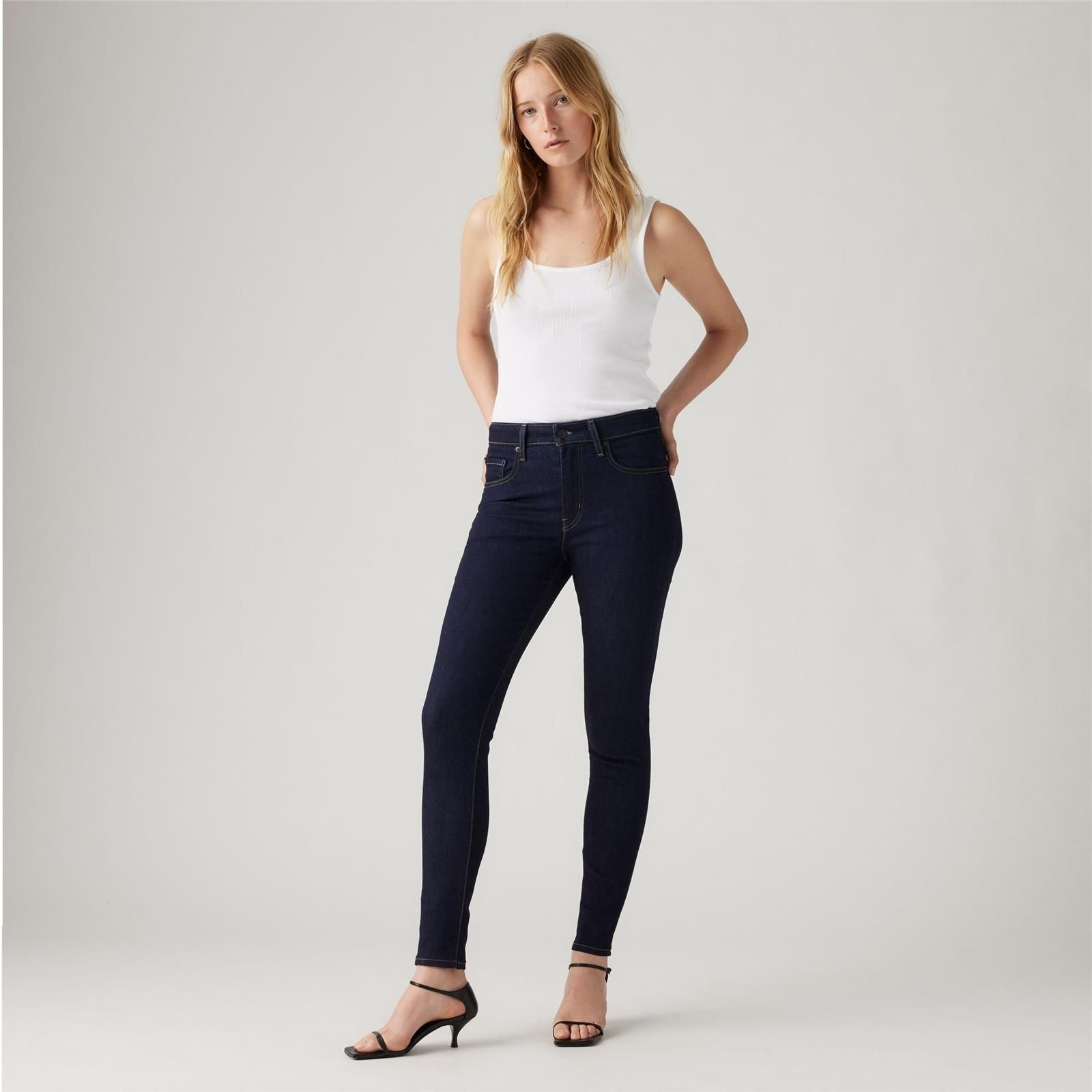 Levi's 721 Women's High Rise Skinny Jeans - Blue Wave Stellar Stretch