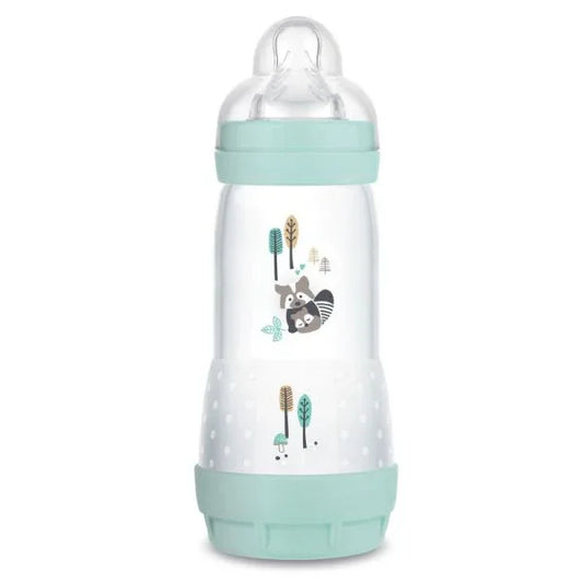 MAM Easy Start Anti-Colic Bottle 320ml Aqua with Fast Flow Teat, 4+ Months - Gomix Brands Outlet