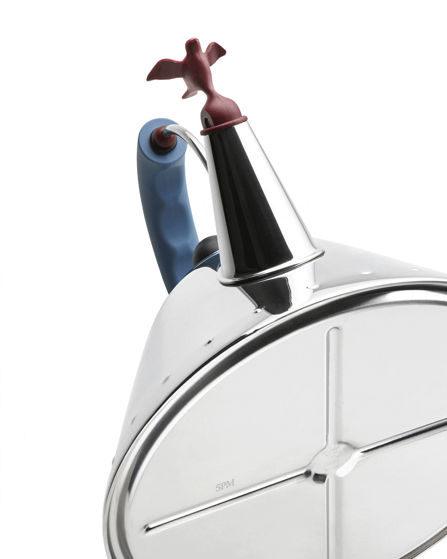 Alessi 9093 Bird Whistle Kettle with Colorful Handles – 2L Stainless Steel Induction Ready