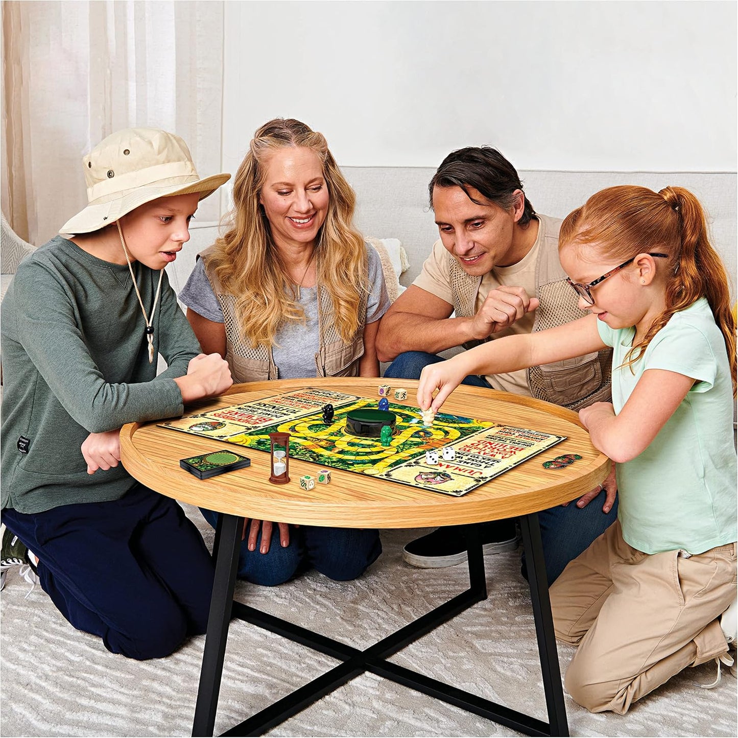 Jumanji Busy Family Adventure Game for 2‑4 Players Ages 8+