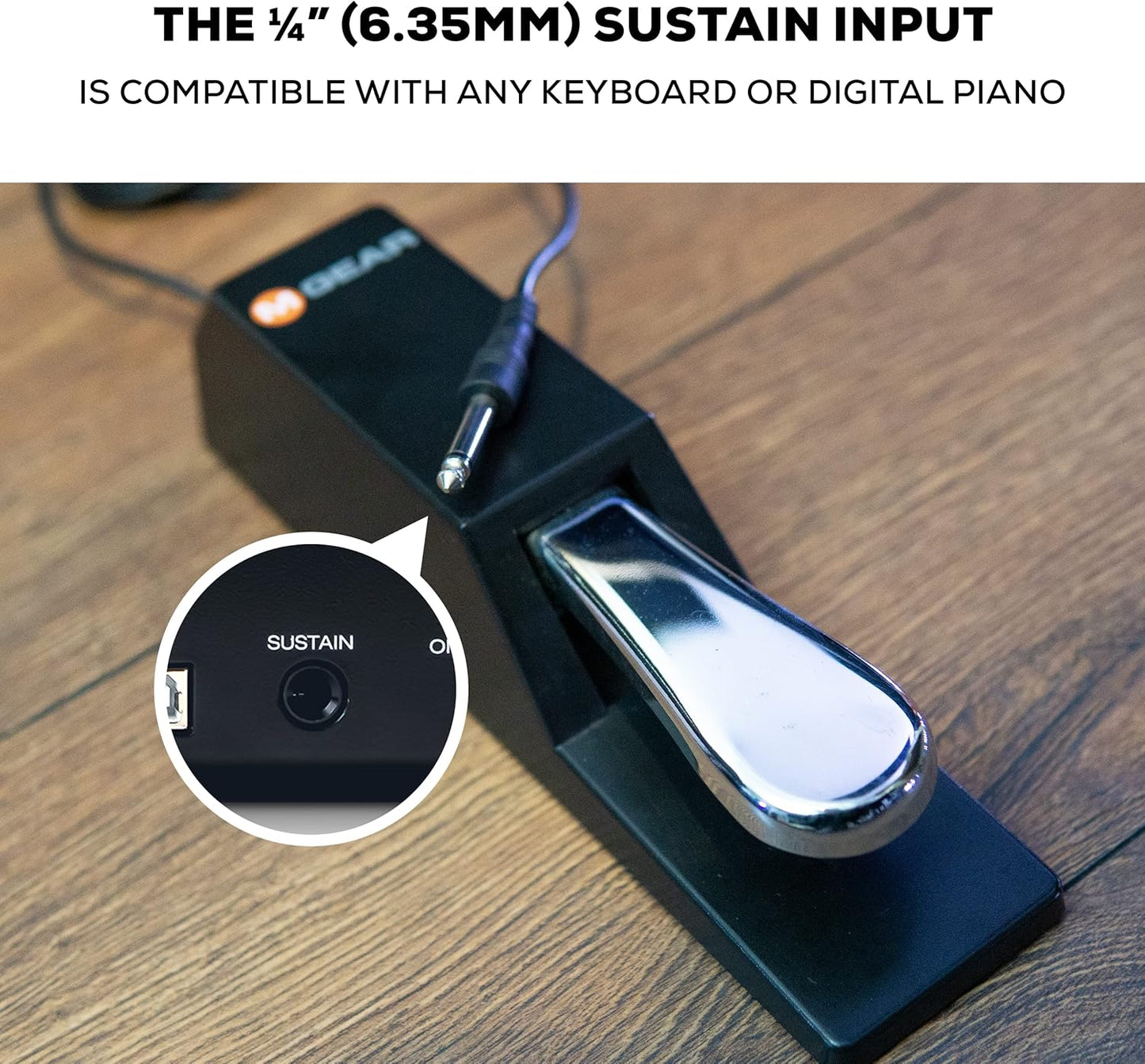 M-Audio SP-2 Universal Sustain Pedal for Keyboards and Digital Pianos