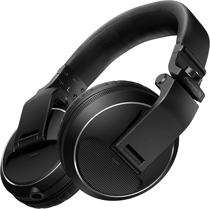 Pioneer hdj-x5 Black Circumaural Head-band Headphone right view