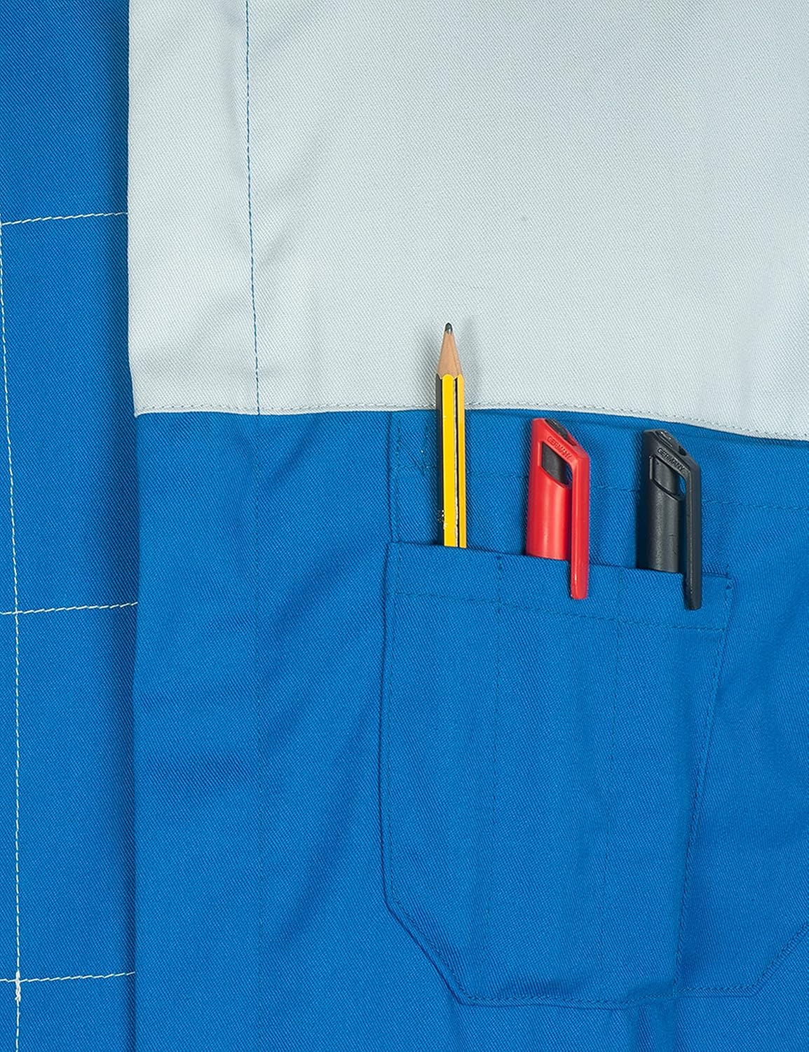 C.B.F. Balducci Group Multi-Pocket Work Suit with Elastic Waistband