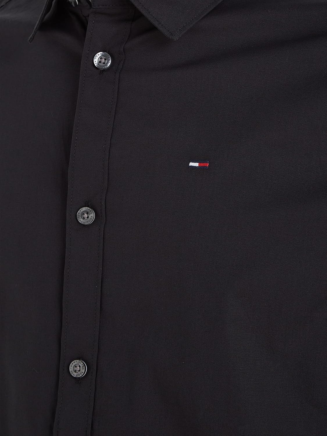 Tommy Jeans Men's Classic Stretch Slim-Fit Button-Down Shirt
