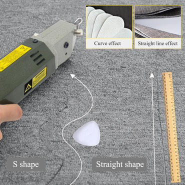 CGOLDENWALL YJ-50 Portable Fabric Cutter Shears Electric Scissors for Multi‑Layer Fabric