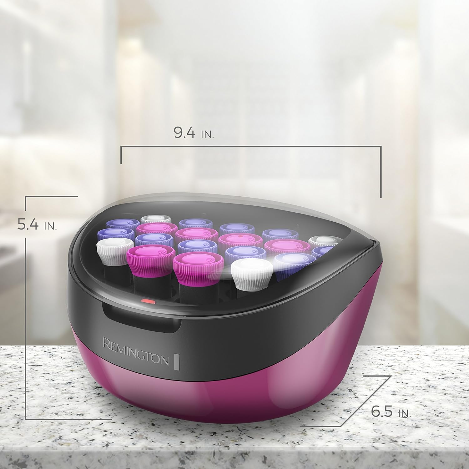 Remington Ionic Conditioning Hair Setter with 20 Velvet Rollers