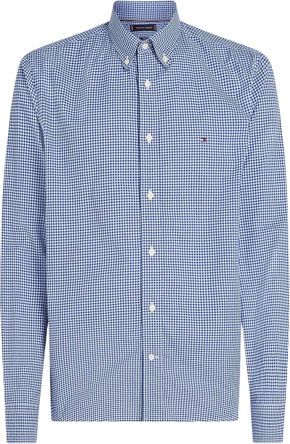 Men's Tommy Hilfiger Flex Poplin Gingham Regular Fit Button-Down Shirt