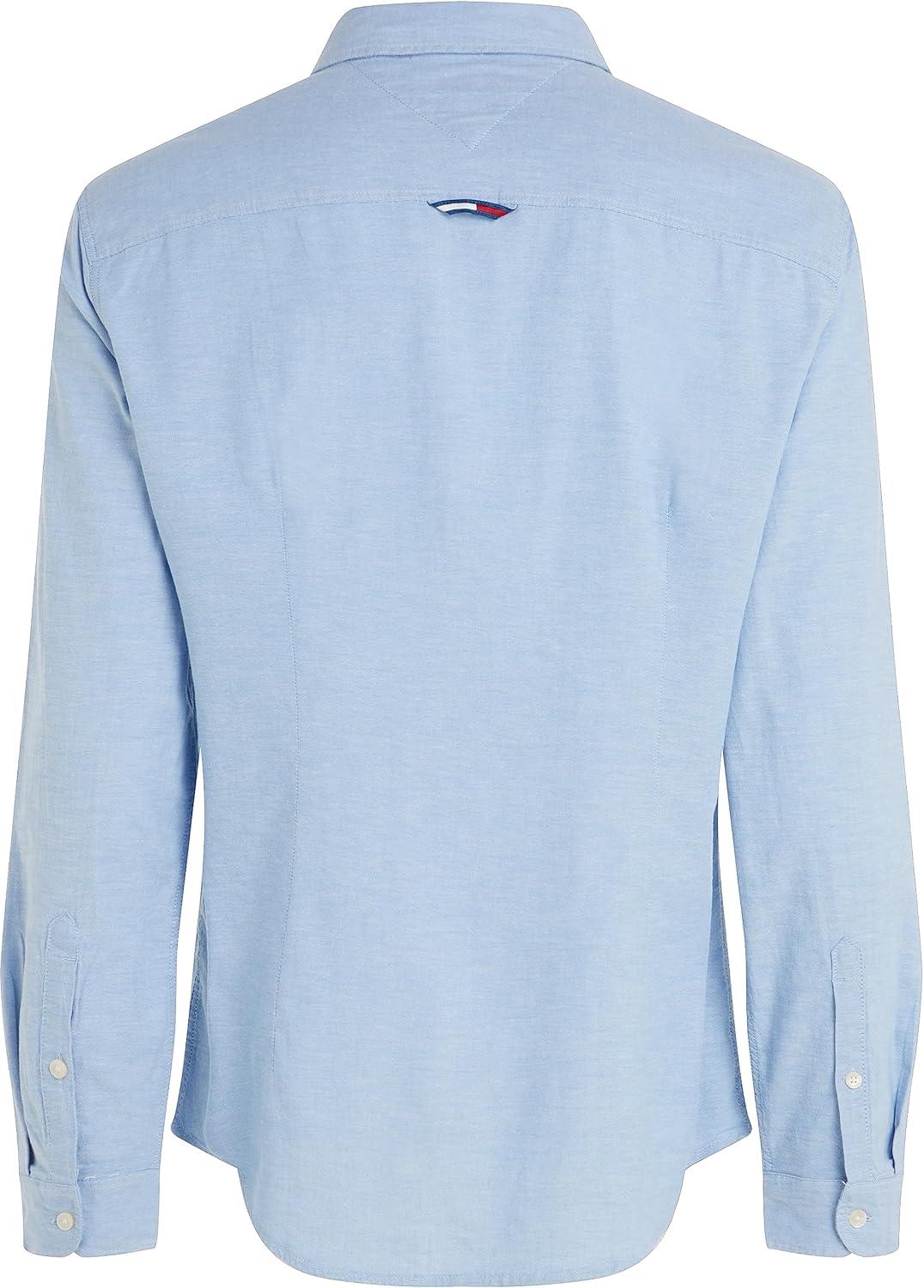Tommy Jeans Slim Long Sleeve Shirt – Modern Cotton Comfort - Gomix Brands Outlet