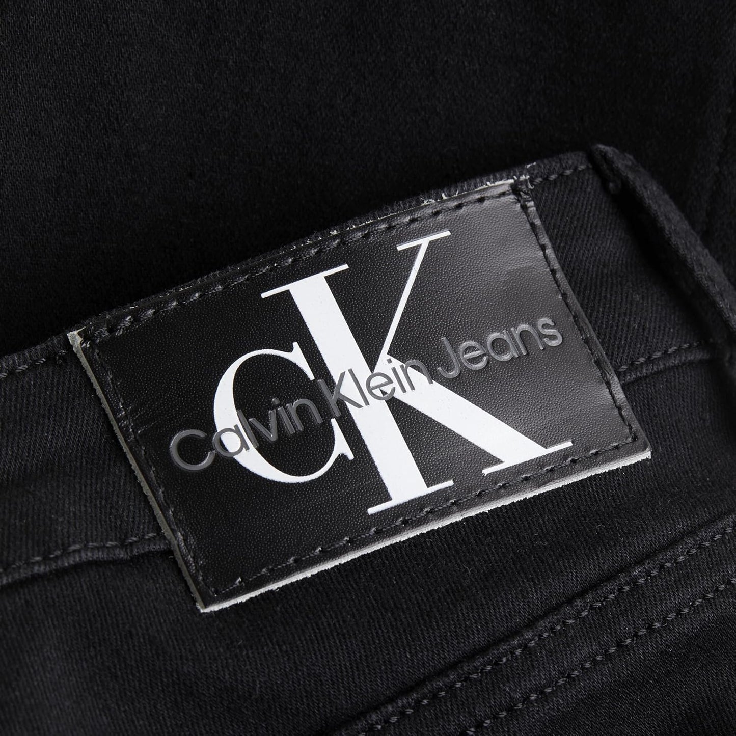 Calvin Klein Women's Mid-Rise Skinny Denim Jeans – Classic Black