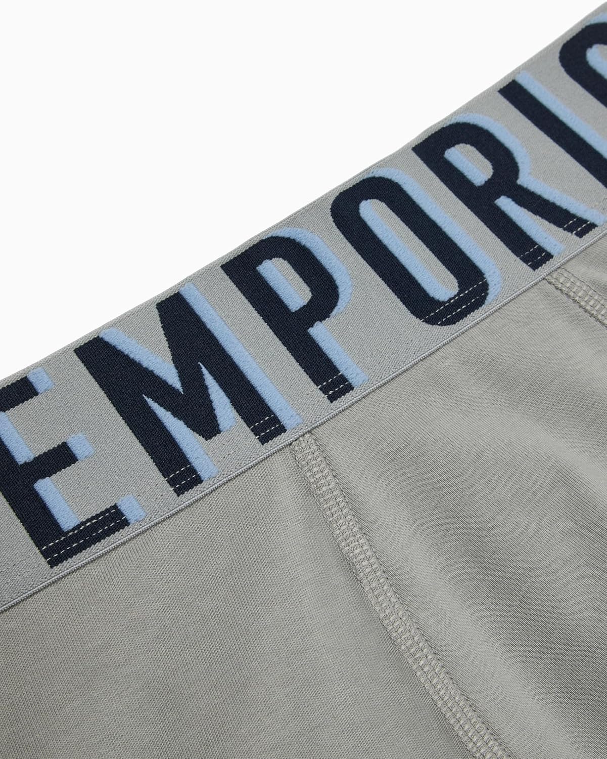 Emporio Armani Men's Stretch Cotton Megalogo Trunk