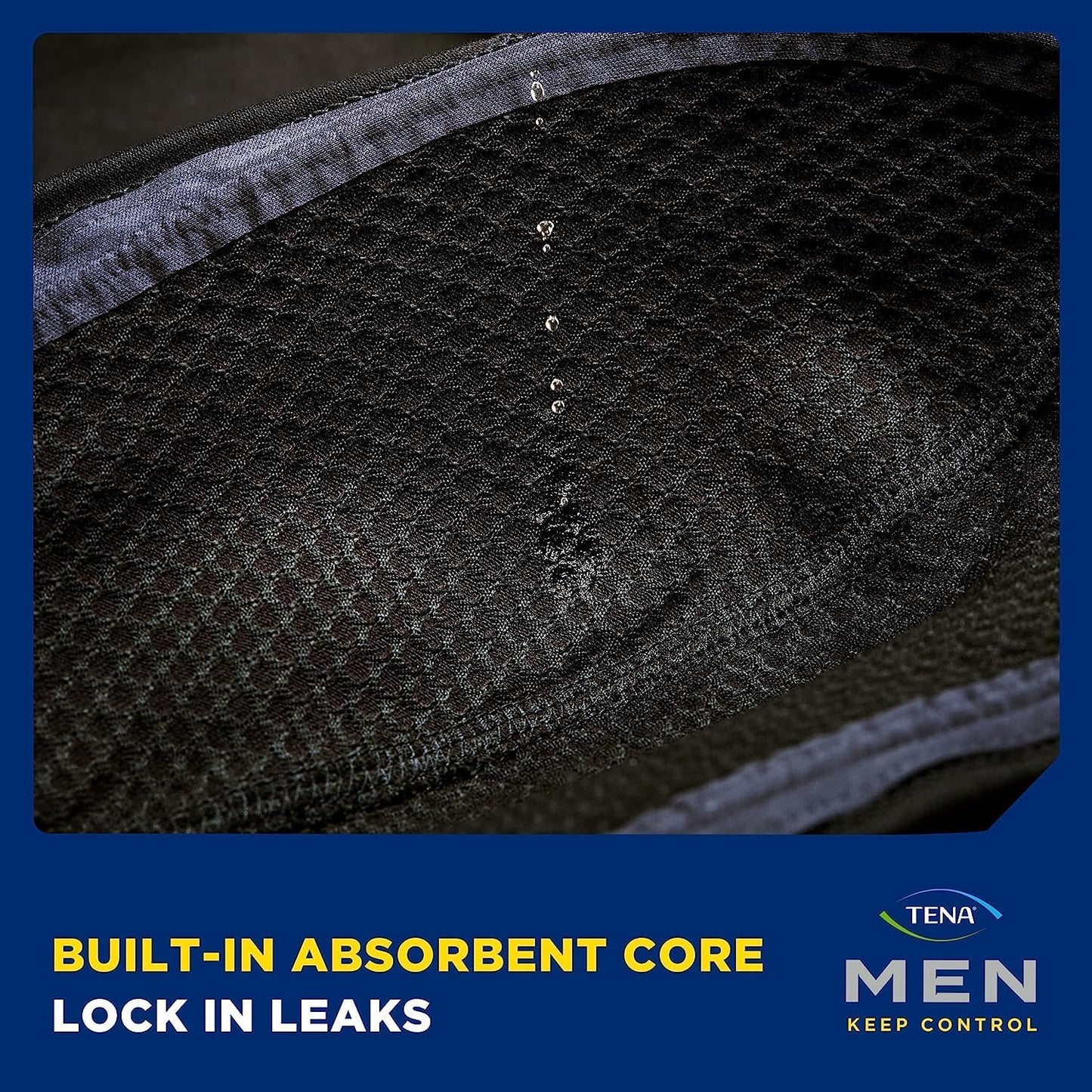 TENA Men Washable Protective Pants – Light Absorption Boxers