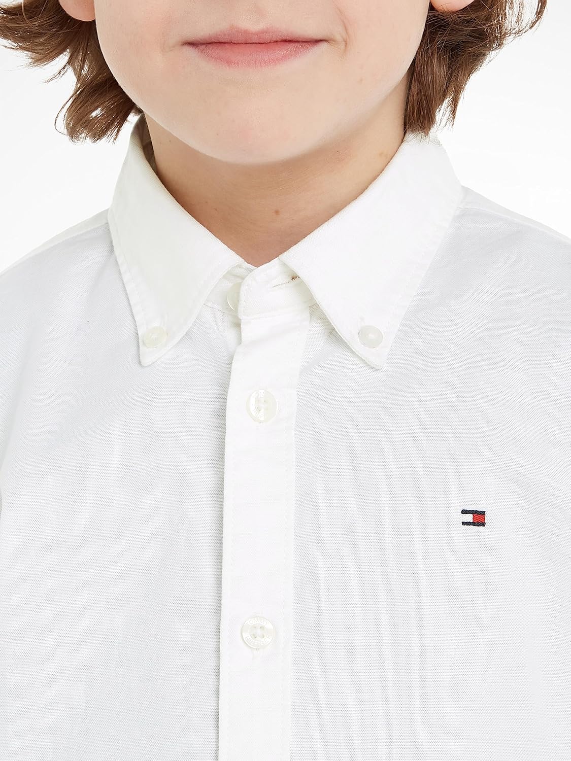 Tommy Hilfiger Boys Comfortable Fit Long Sleeve Shirt
