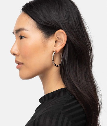 Liebeskind Berlin Stainless Steel Creole Earrings for Women