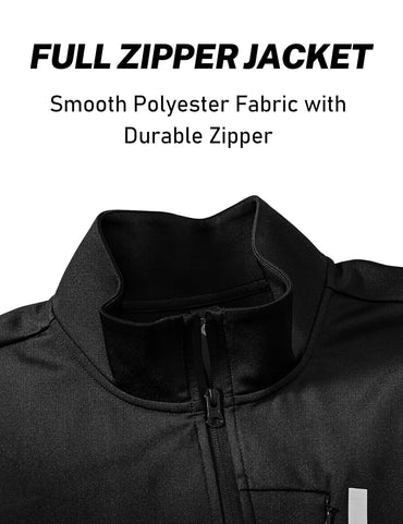 MoFiz Men's Tracksuits Set – Lightweight Zip-Up Athletic Sweatsuit