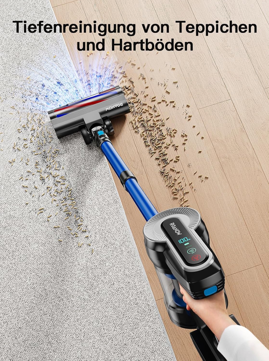 Roanow MarsVac S1 Cordless Vacuum Cleaner 450W 38000Pa 55min