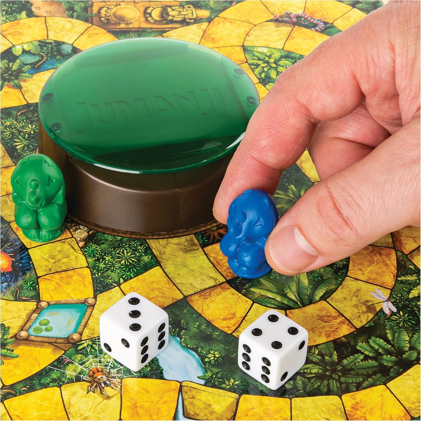Jumanji Busy Family Adventure Game for 2‑4 Players Ages 8+