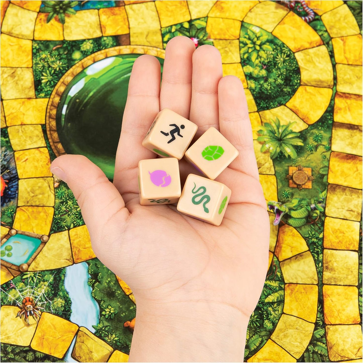 Jumanji Busy Family Adventure Game for 2‑4 Players Ages 8+