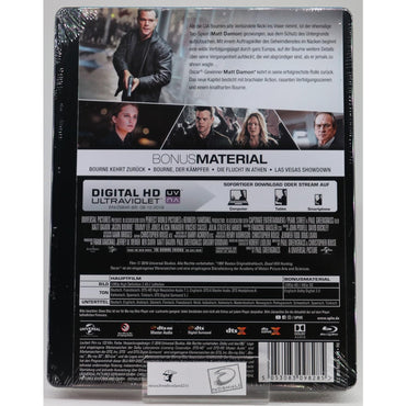 Jason Bourne Exclusive Limited Steelbook Blu-ray with Digital Code