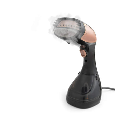 Portable Rose Gold Handheld Garment Steamer: Quick Fabric Refreshing & Wrinkle Removal - Gomix Brands Outlet