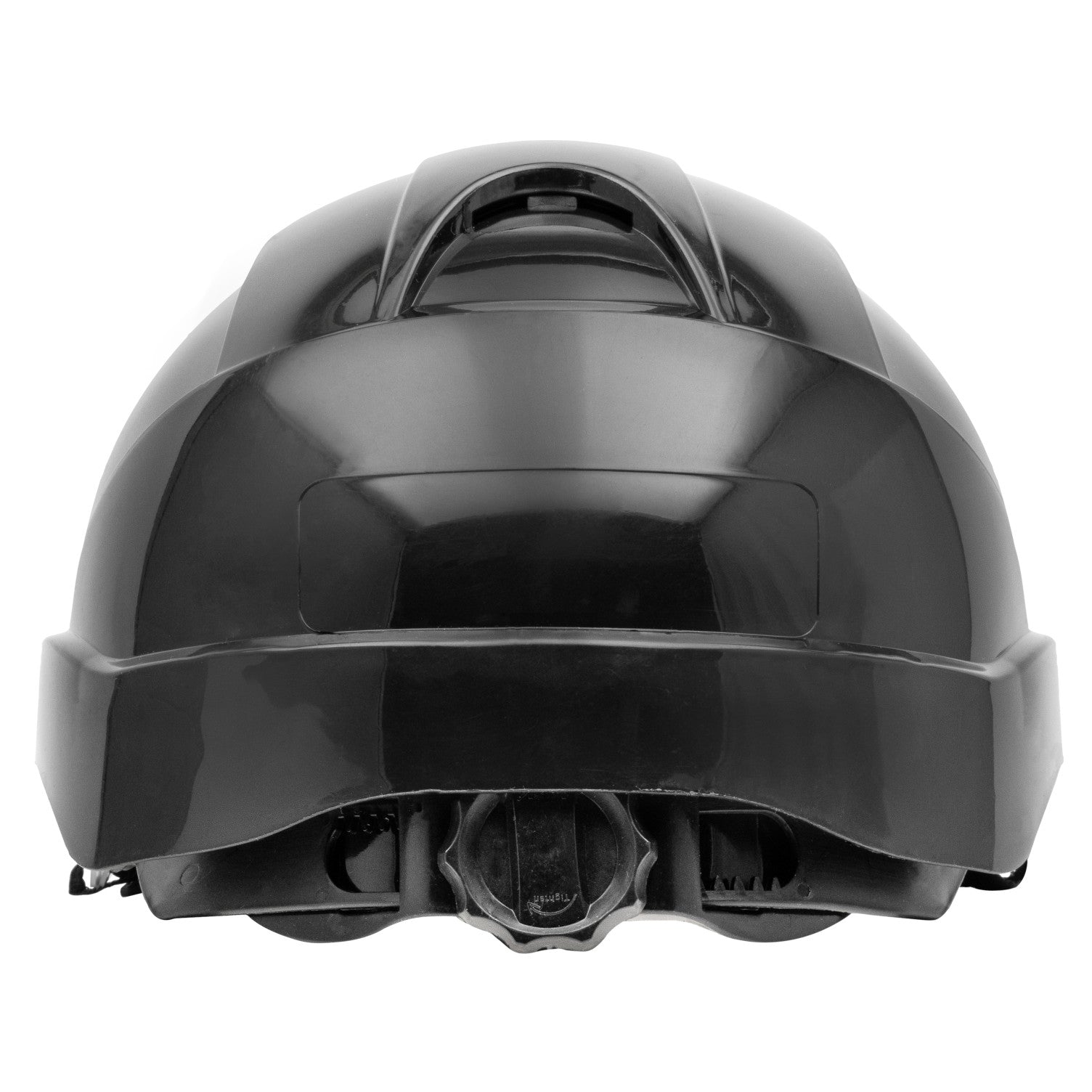 NITRAS 9500 Black Industrial Safety Helmet: Ventilated, Adjustable, Comfortable Head Protection