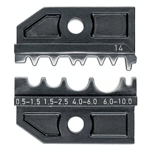 KNIPEX Crimping Die Set for Non‑Insulated Tube and Cable Lugs