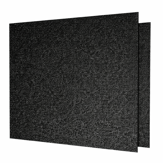 Glitter Black Acrylic Sheet 20x20cm 0.3cm Thick – 2 Pack