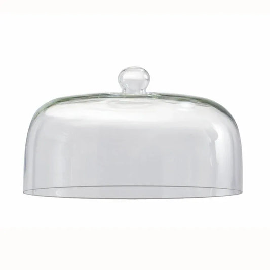 Clear 10.8" Glass Cake Dome for Elegant Dessert Displays - Gomix Brands Outlet