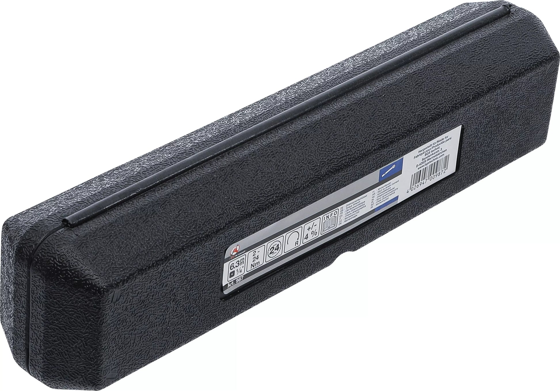 Precision 1/4-inch Drive Torque Wrench 1.48-17.70 ft-lb for Automotive Cycling