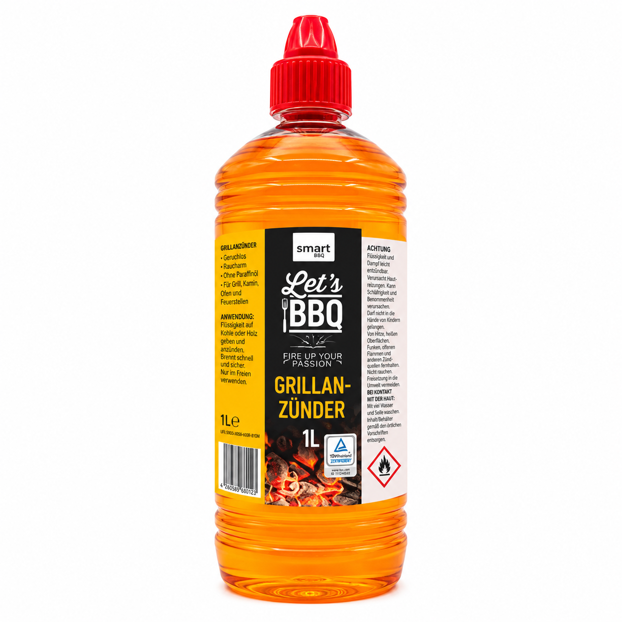 COUNTRYSIDE LET'S BBQ Lighter Fluid Premium Fuel for Barbecue