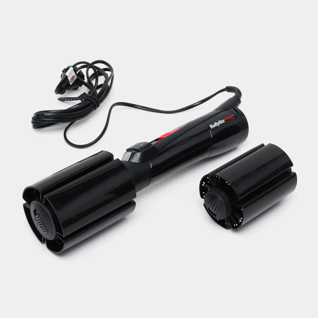 Babyliss Pro Rotating Hair Curler Dryer with Dual‑Size Ceramic Brush - Gomix Brands Outlet