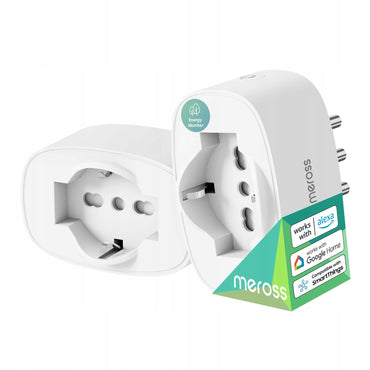 Meross Smart WiFi Socket: Energy Monitoring, 16A, Timer, Voice Control