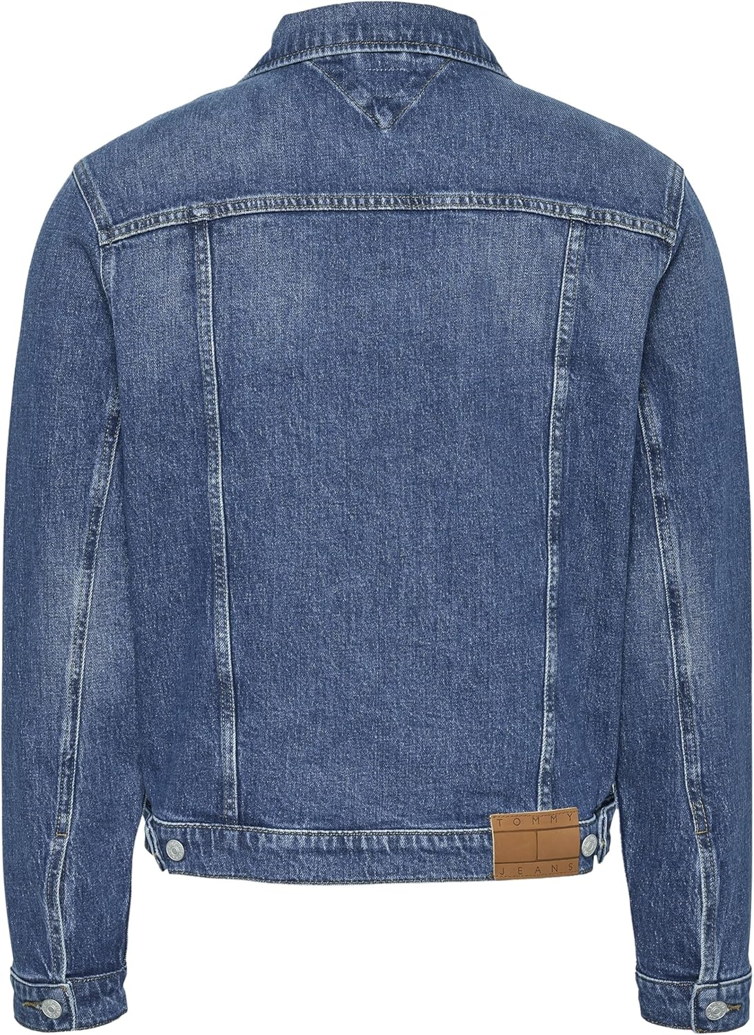 Tommy Jeans Men's Denim Jacket with Chest Pockets