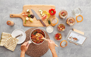 Le Parfait Super Glaeser 0.5L – 6‑Pack French Glass Jars