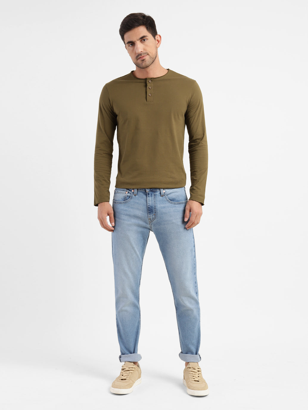 Men's Levi's 512 Blue Slim Tapered Stretch Mid Rise Jeans