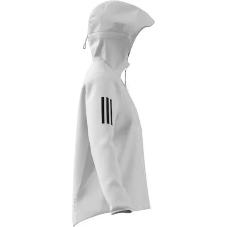 Adidas Women's Own The Run Wind-Resistant Recycled Running Jacket White - Gomix Brands Outlet