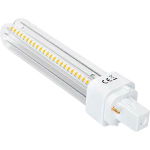 AIGOSTAR PLC LED Lamp: 15W, 1500 Lumens, 3000K Warm White, G24 Base