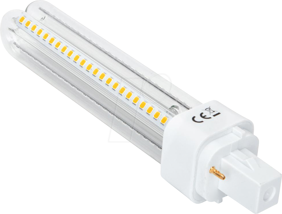AIGOSTAR PLC LED Lamp: 15W, 1500 Lumens, 3000K Warm White, G24 Base