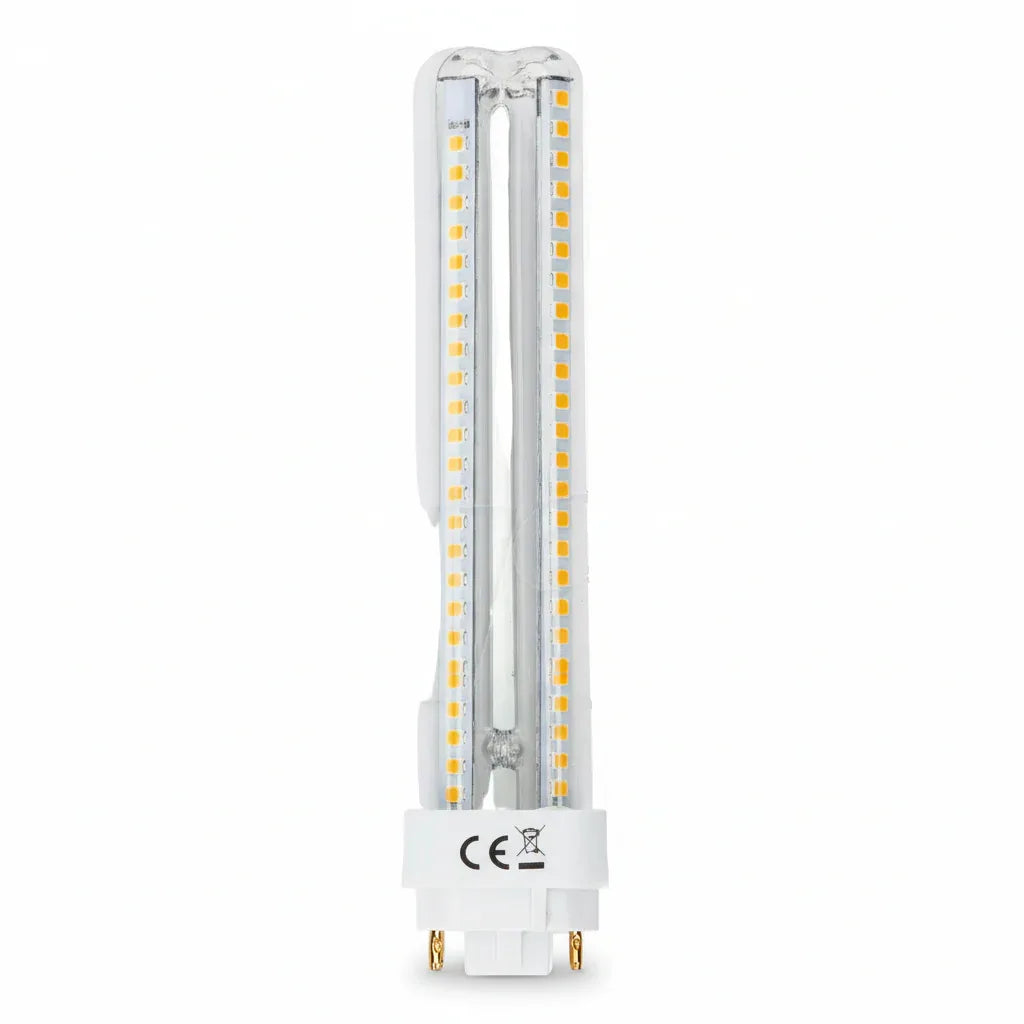 AIGOSTAR PLC LED Lamp: 15W, 1500 Lumens, 3000K Warm White, G24 Base - Gomix Brands Outlet