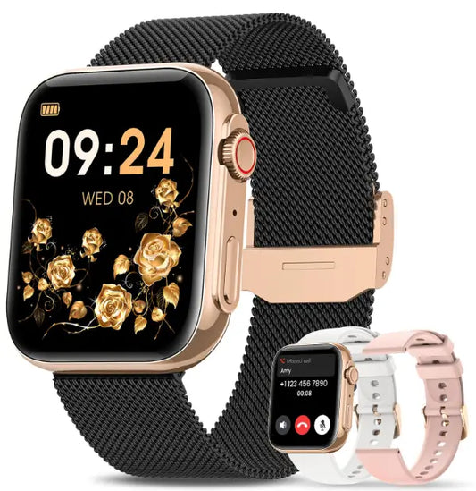 AIMIUVEI G36 Elegant Women's Smartwatch with Health Tracking & Notifications