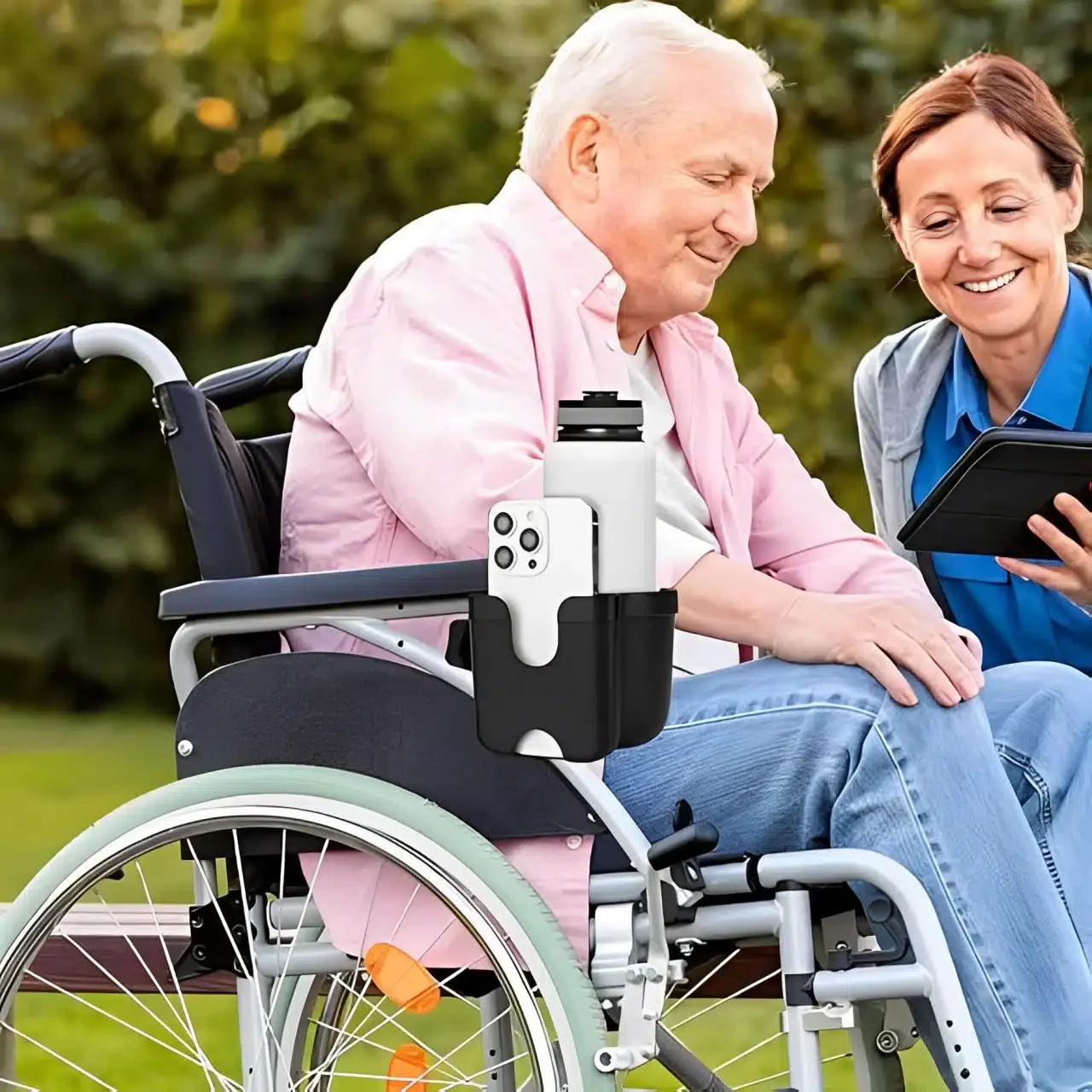 Accmor 2-in-1 Walker Cup Holder with Phone Holder - Gomix Brands Outlet