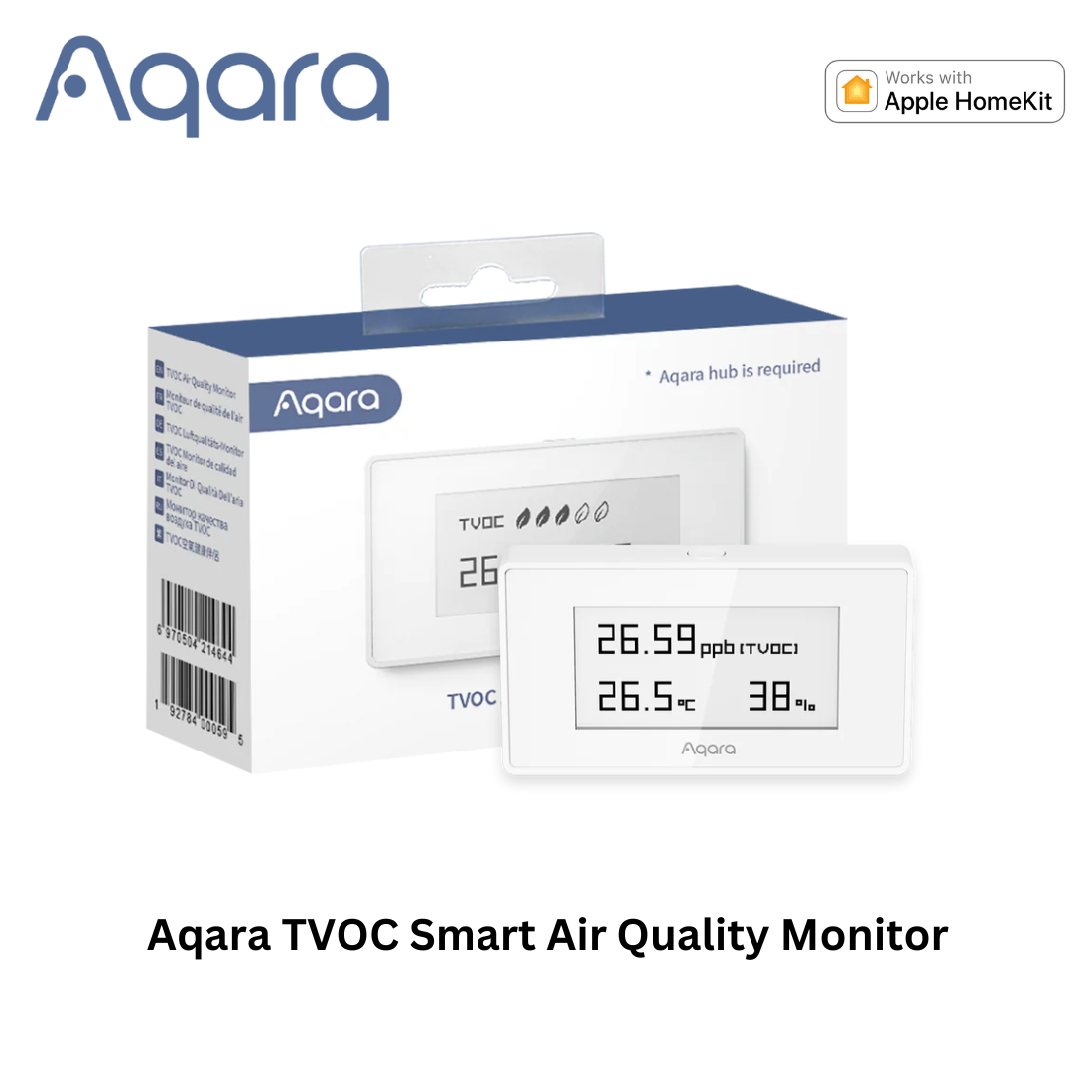 Aqara TVOC Smart Air Quality Monitor VOCKQJK11LM