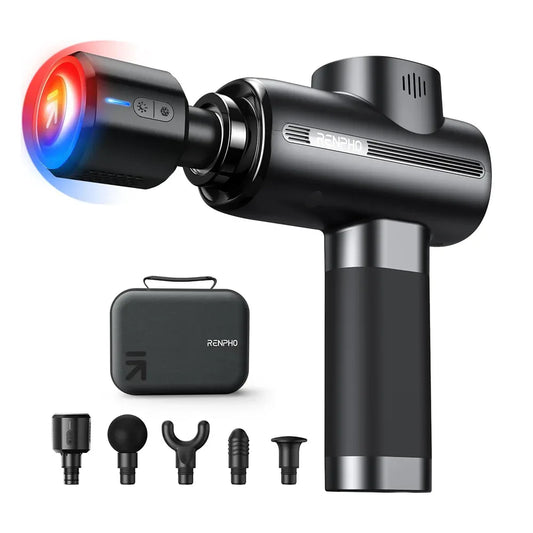 RENPHO Powerful Deep Tissue Massage Gun: Hot & Cold Therapy for Athletes - Gomix Brands Outlet