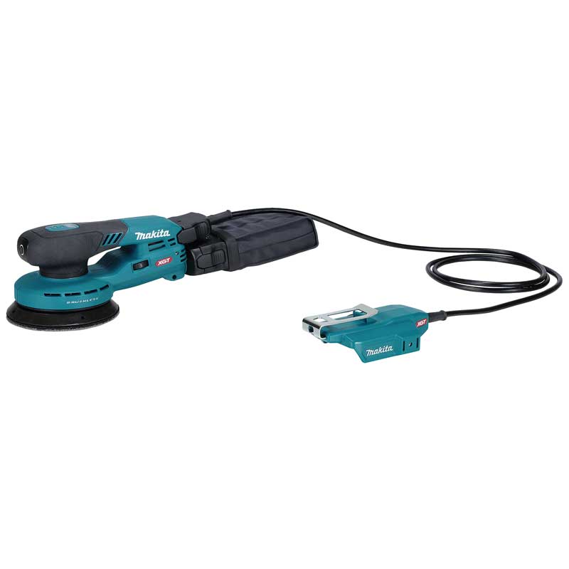 Makita The Set of HP001G 40V Max Cordless Hammer Driver Drill and Powered Random Orbit Sander