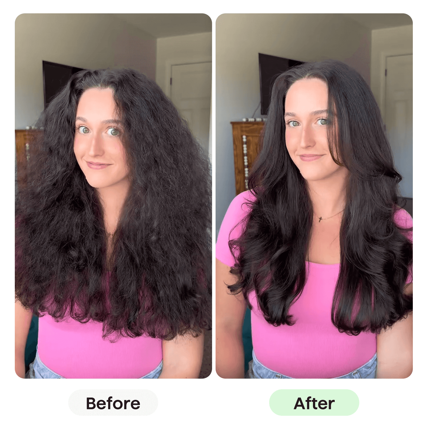 Blowout Boost Ionic Thermal Brush – Rose Gold Salon‑Quality Hair Styling