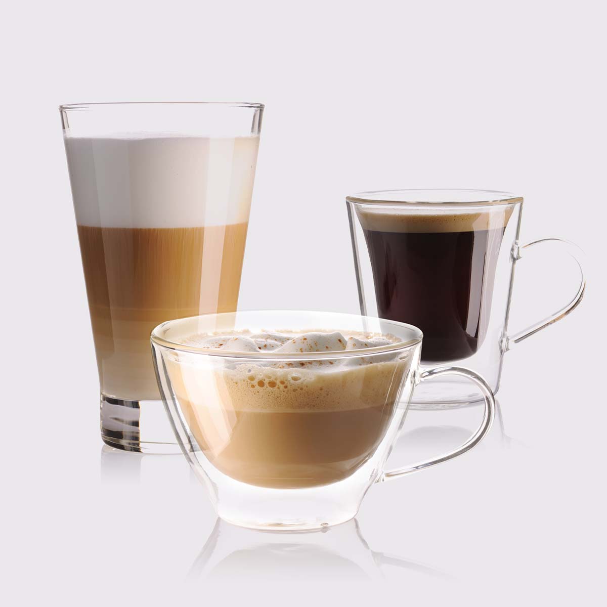 BluMill Coffee Machine: Espresso, Cappuccino, Latte Maker with Milk Frother
