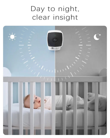 Blurams A12S FoldVue 2K Indoor Wi-Fi Security Camera with Night Vision