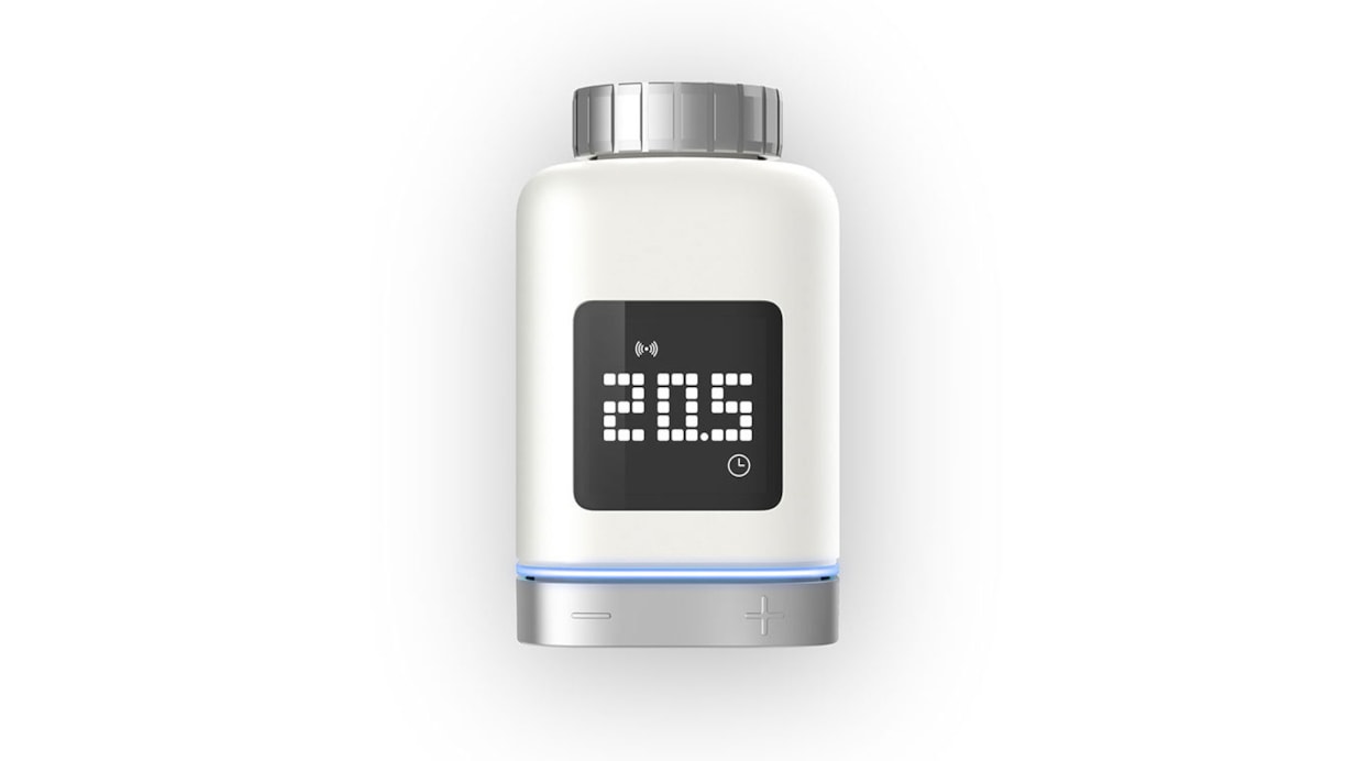 Bosch Smart Home Radiator Thermostat II Display: Smart Temperature Control, Energy Saving
