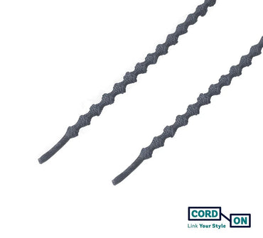 Cord-On Shop PremiumTechnical Elastic Round Sport Shoelaces 4mm Diameter