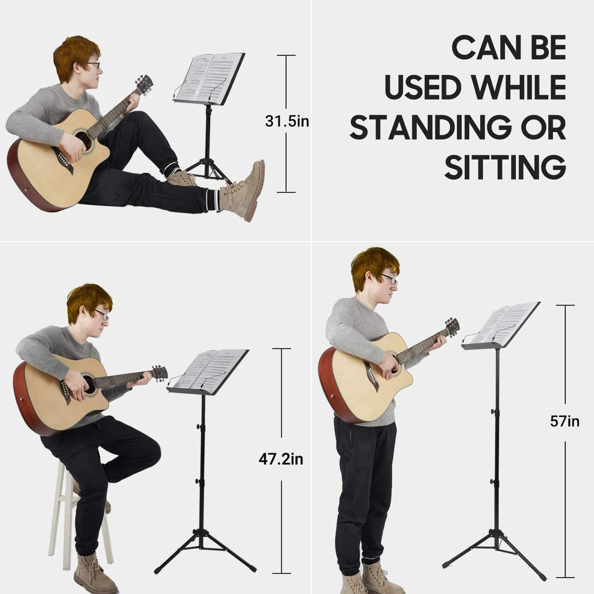 Cahayamusic CY0194 Metal Sheet Music Stand